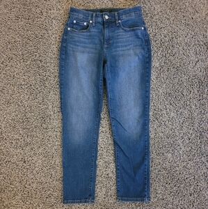 Banana Republic Curvy Low-Rise Medium Wash Girlfriend Jeans